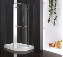 Душевой уголок Cezares BERGAMO-W-RH-1-120/100-ARCO-C-Cr-L-IV