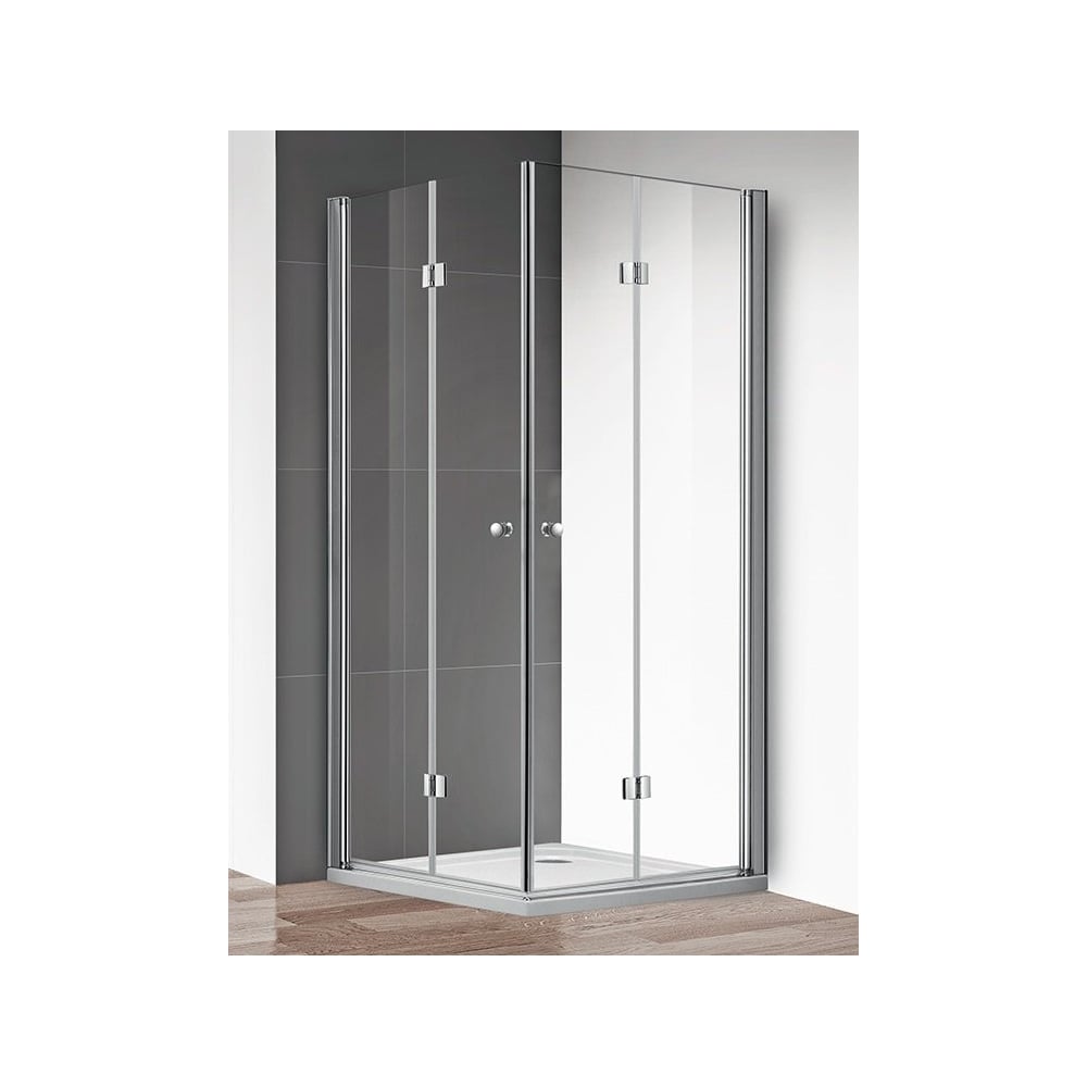 Душевой уголок Cezares ECO-O-ASH-2-90/100-C-Cr - выгодная цена, отзывы ...