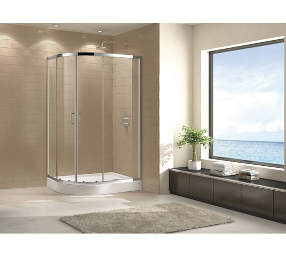 Душевой уголок Cezares ECO-O-RH-2-120/100-C-Cr