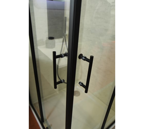 Душевой уголок Cezares ECO-O-A-2-90-C-NERO