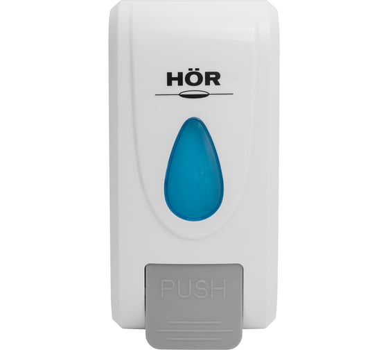 Дозатор для мыла HOR ударопрочный пластик  белый, матовый X-2228-1 7772061 1