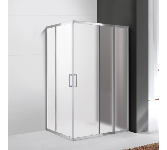 Душевой уголок Cezares MOLVENO-AH-21-100+30-P-Cr