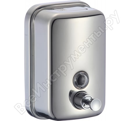 Дозатор для жидкого мыла 0,5 л. Savol S-00401 глянцевый, нерж.сталь 30401