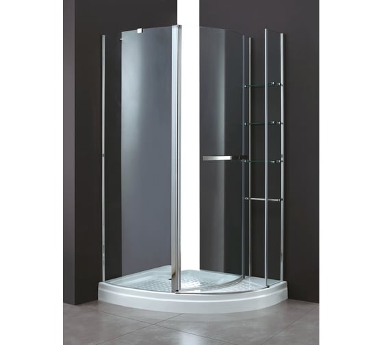 Душевой уголок Cezares ELENA-W-RH-1-120/90-C-Cr-R