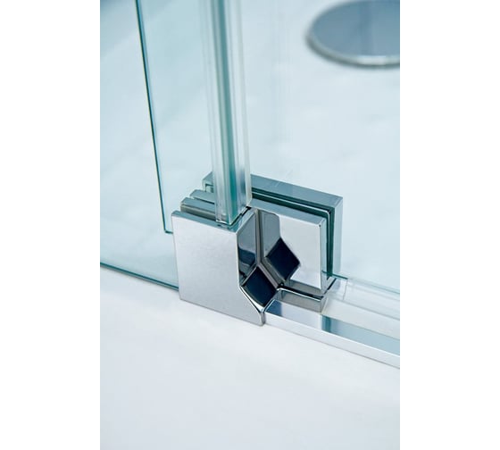 Душевой уголок Cezares SLIDER-AH-1-80-90/100-GRIGIO-NERO