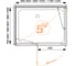 Душевой уголок Cezares VERONA-W-AH-1-90/100-C-Cr 4
