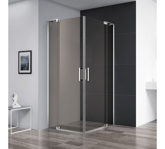 Душевой уголок Cezares SLIDER-A-2-80/90-BR-Cr