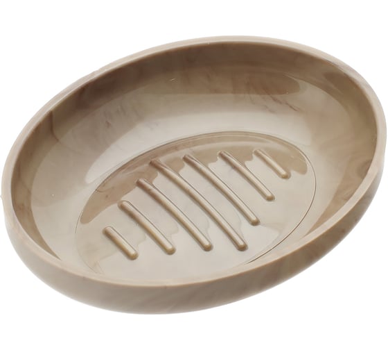 Мыльница VIALEX ELEGANCE MARBLE арт EYM105-latte 1
