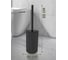 Ершик для унитаза с подставкой VIALEX PRO арт PRB102-black 2