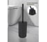 Ершик для унитаза с подставкой VIALEX PRO арт PRB102-black 3