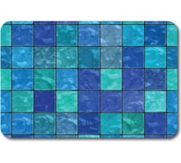 Коврик для ванной и туалета Veragio CARPET комплект, 68х45 см, WC 45x40 см, рисунок AQUA VR.CPT-7200.10