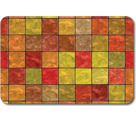 Комплект: коврик для ванной 68х45 см.+ коврик для WC 45x40 см. рисунок: "TERRA" CARPET 000000