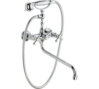 Смеситель для ванны Veragio AGATHA с поворотным изливом L40 см и ручным душем, хром VR.AGT-3705.CR