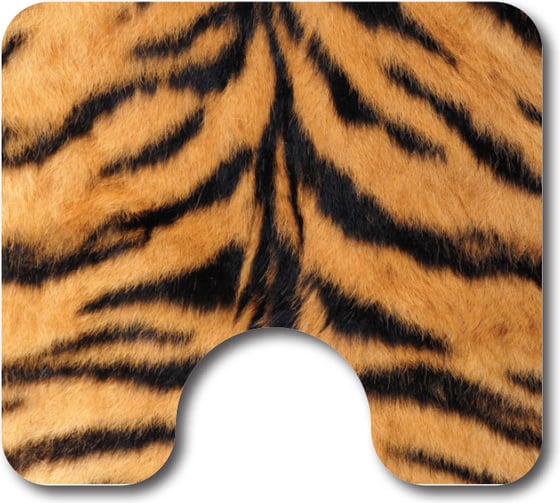 Коврик для ванной и туалета Veragio CARPET 68х45 см, WC 45x40 см, рисунок TIGER VR.CPT-7200.05