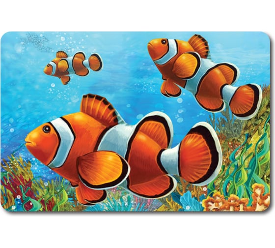 Коврик для ванной Veragio Carpet 60х40 см, рисунок Nemo VR.CPT-7160.14 1