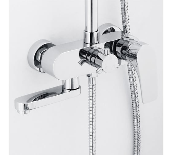 Душевой гарнитур Veragio GRITT с изливом, хром VR.GRT-9920.CR