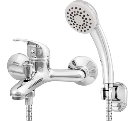 Смеситель для ванны Mix&Fix Йота одноручный, с аксессуарами, картридж 35 мм тов-114485