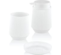 Набор для ванной комнаты 3 предмета VIALEX LINER арт LYB406T-white