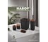 Набор для ванной комнаты 5 предметов VIALEX COLUMB арт CKB001A-black 1
