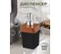 Набор для ванной комнаты 5 предметов VIALEX COLUMB арт CKB001A-black 2