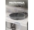 Набор для ванной комнаты 5 предметов VIALEX ELEGANCE MARBLE арт EYM100-grey 10