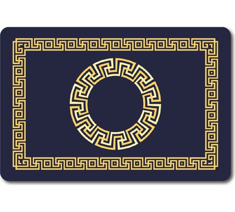 Коврик для ванной 60х40 см., рисунок "SPARTA" CARPET 000000