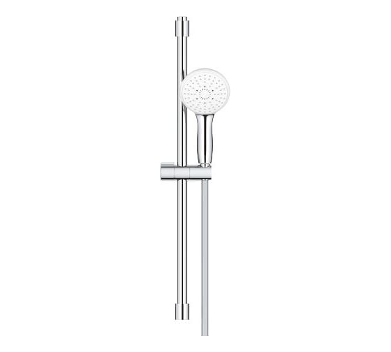 Душевой гарнитур GROHE 27644003 Tempesta 110 3 режима струи, душевая штанга 600 мм, шланг 1750 мм, 8.4 л/мин, хром (замена 27644001) 00000136668