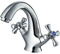 Смеситель для умывальника Zollen Rostock короткий излив, 1 шпилька RO53421011 448036