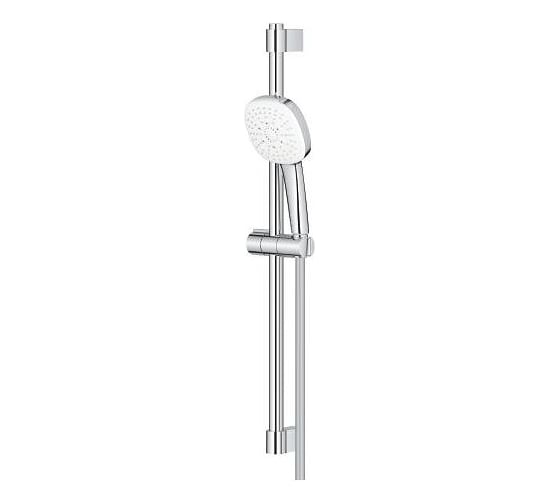 Душевой гарнитур GROHE 27579003 Tempesta Cube 110 3 режима струи, душевая штанга 600 мм, шланг 1750 мм, 8.4 л/мин, хром (замена 27579002) 00000136600