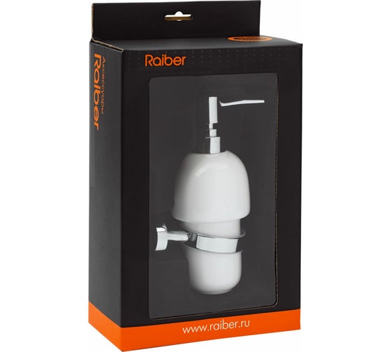 Керамический дозатор для мыла Raiber R50115