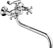 Смеситель для ванны Zollen Essen с аксессуарами, нижний излив 350 мм ES62420541-1 445584