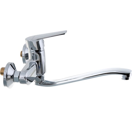 Настенный смеситель Zollen Bergen нижний излив 250 мм, картридж 35 мм BE11610141 443366