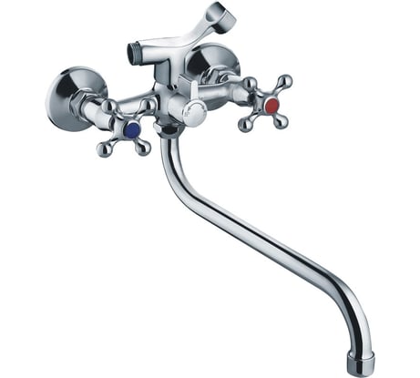 Смеситель для ванны Zollen Bamberg с аксессуарами, нижний излив 300 мм BA62620241 443397