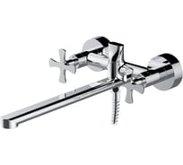 Смеситель для ванны Raiber с двумя рукоятками Logis R3303