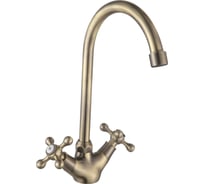 Смеситель для кухни Veragio AGATHA высокий излив, бронза VR.AGT-3785.BR