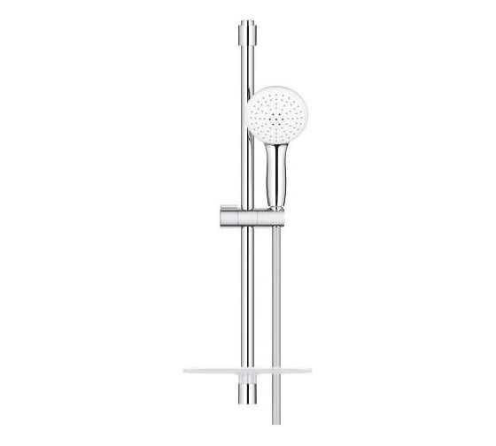 Душевой гарнитур GROHE 27926003 Tempesta 110, 2 режима струи, 13.5 л/мин, полочка, душевая штанга 600 мм, шланг 1750 мм, хром (замена 27926001) 00000136680