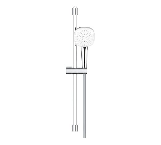 Душевой гарнитур GROHE 27786003 Tempesta Cube 110, 3 режима струи, душевая штанга 600 мм, шланг 1750 мм, хром (замена 27786002) 00000136670