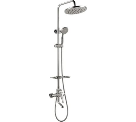 Смеситель для ванны и душа Lemark с регулируемой высотой штанги LM0462C