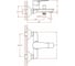 Смеситель для ванны Zollen Korbach короткий излив, картридж 35 мм KR61411541 448008 2