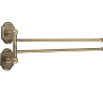 Двойной полотенцедержатель Veragio STANFORD поворотный, 33 см, бронза VR.STD-7724.BR