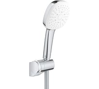 Душевой набор GROHE 27584003 Tempesta Cube 110, 3 режима струи, настенный держатель, шланг 1750 мм, 8,4 л/мин, хром (замена 27584002) 00000136601