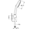 Душевой набор GROHE 27584003 Tempesta Cube 110, 3 режима струи, настенный держатель, шланг 1750 мм, 8,4 л/мин, хром (замена 27584002) 00000136601 3