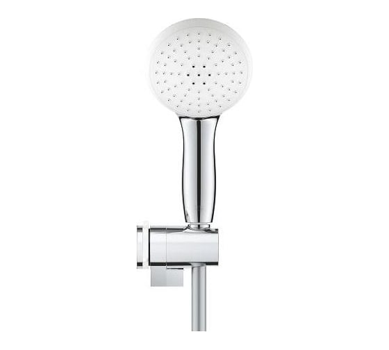 Душевой набор GROHE 2760130E Tempesta 110, 2 режима струи, настенный держатель, шланг 1750 мм, 5.6 л/мин, хром (замена 2760110E) 00000136667