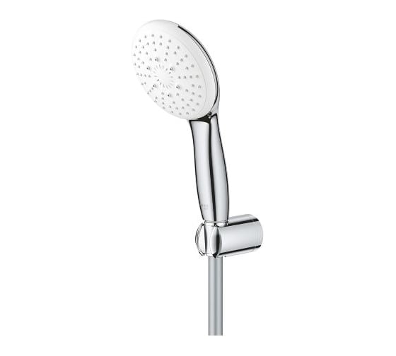 Душевой набор GROHE 27849003 Tempesta 110, 3 режима струи, настенный держатель, шланг 1750 мм, 13.5 л/мин, хром (замена 27849001) 00000136675