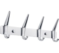 Планка с 4-мя крючками Veragio GIFORTES L24.5xH3 см, хром VR.GFT-9074.CR