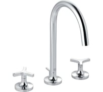 Смеситель для умывальника Kludi NOVA FONTE DECO на 3 отверстия 00079591