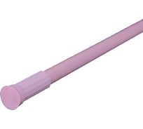 Карниз для ванной Melodia della vita 110-200 см, розовый д.22/19мм INTERLOCK 28385