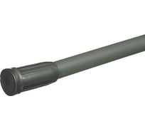 Карниз для ванной MELODIA  110-200 см серебро д.22/19 мм INTERLOCK 28386