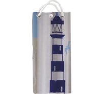 Тканевая шторка для ванны Melodia della vita MZ-63 Маяк 180х180 см 20833