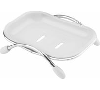 Настольная мыльница LEDEME белая L332-1 896034